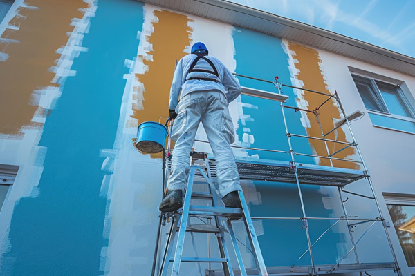 Travaux de peinture façade